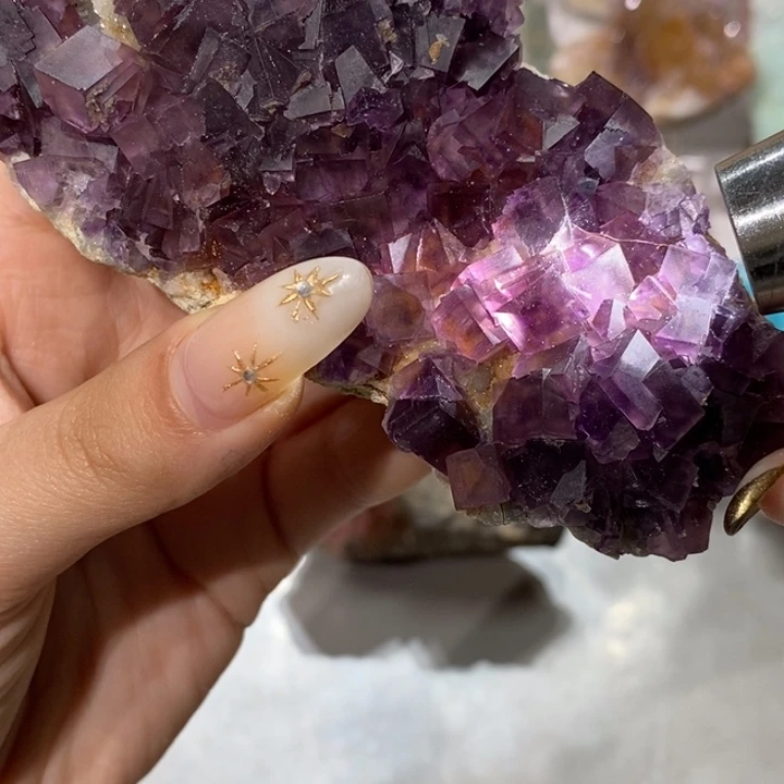 石材安徽回味粉紫窗口