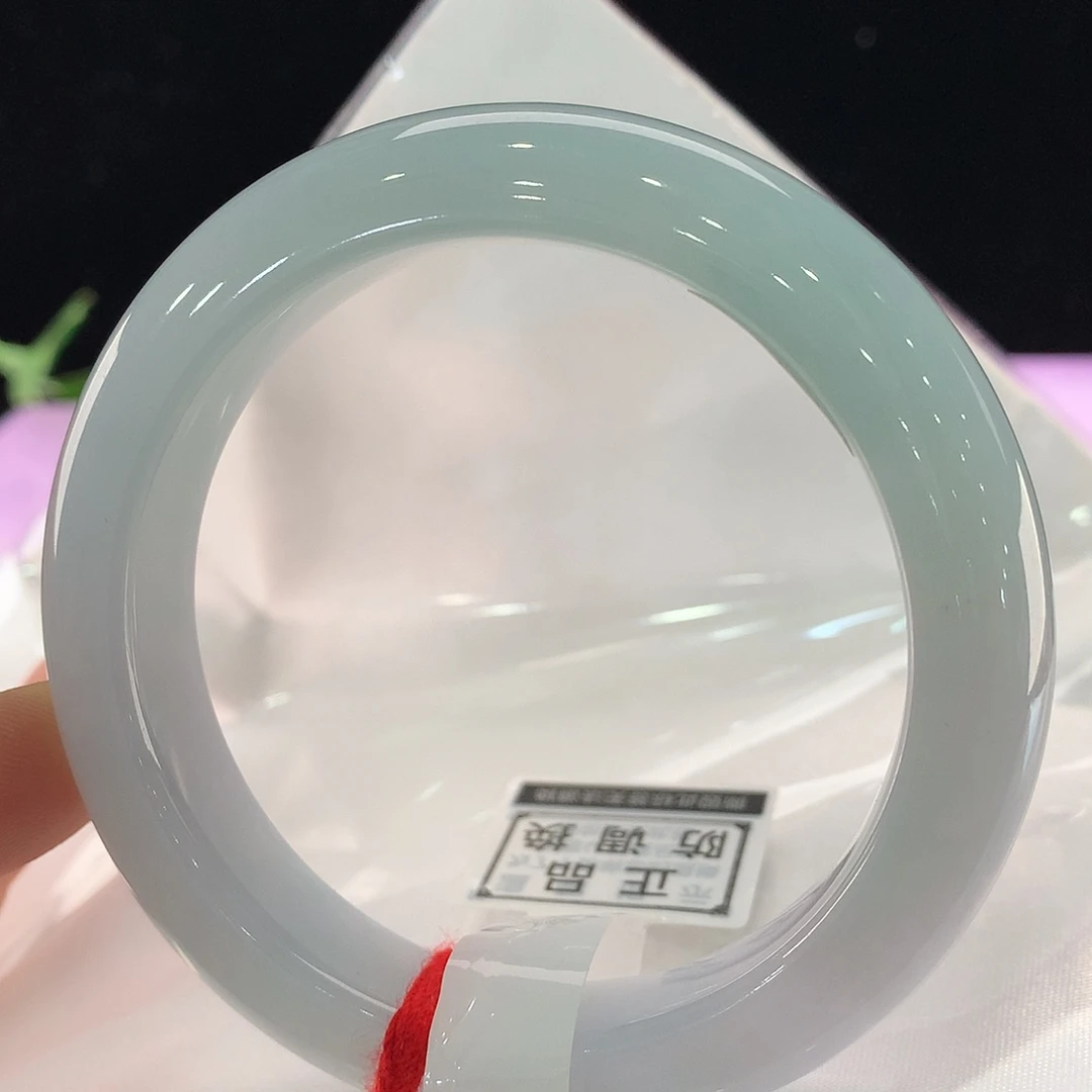 翡翠未镶嵌手镯0347