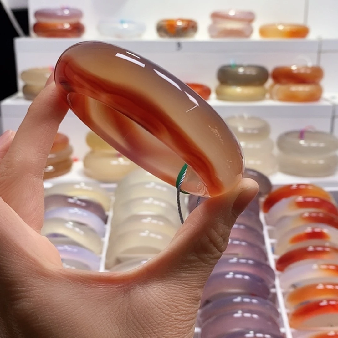 玛瑙/玉髓未镶嵌手镯