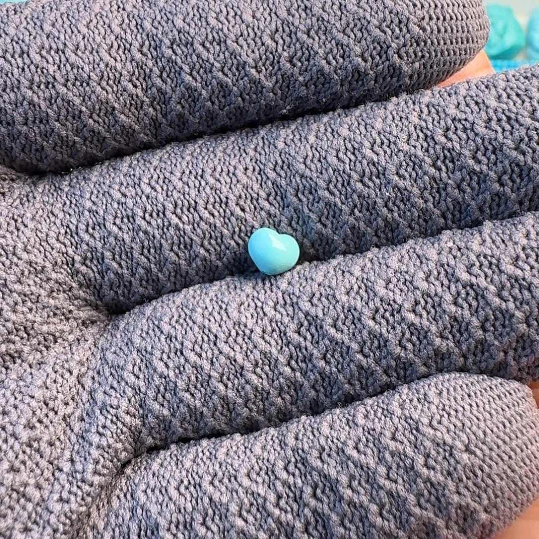 绿松石未镶嵌珠宝奇石6.3mm