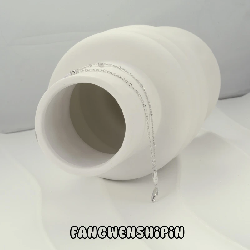 铜合金锆石脚链 时尚百搭脚链0726（链长20+3cm）