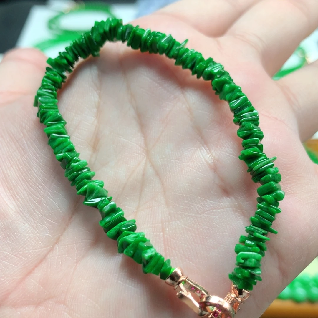 翡翠未镶嵌手链翡翠