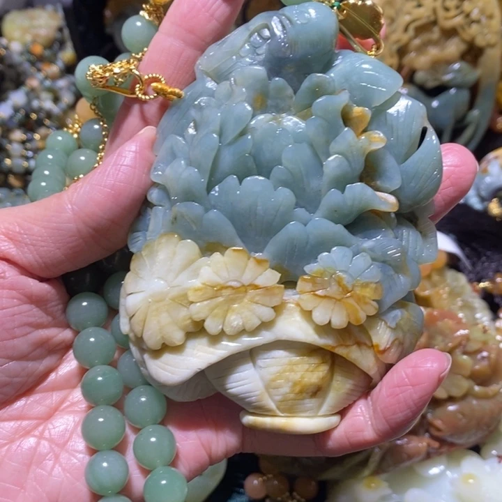 岫玉岫玉吊坠未镶嵌