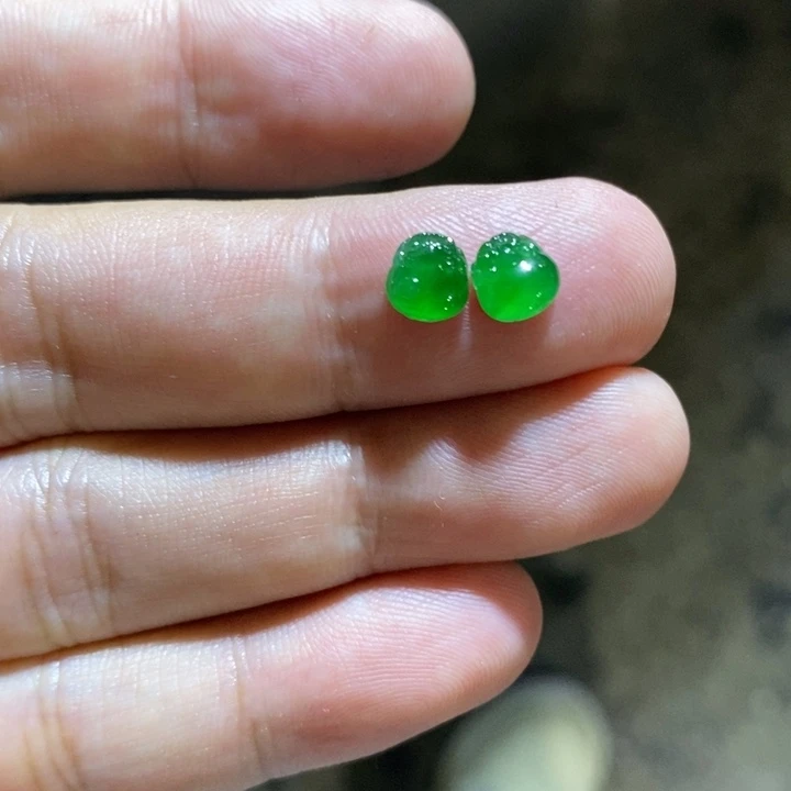 方***18K金镶嵌定制翡翠天然翡翠a货貔貅定金