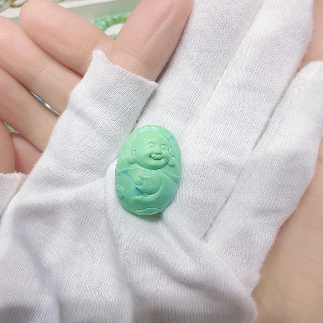 绿松石未镶嵌原矿绿松石