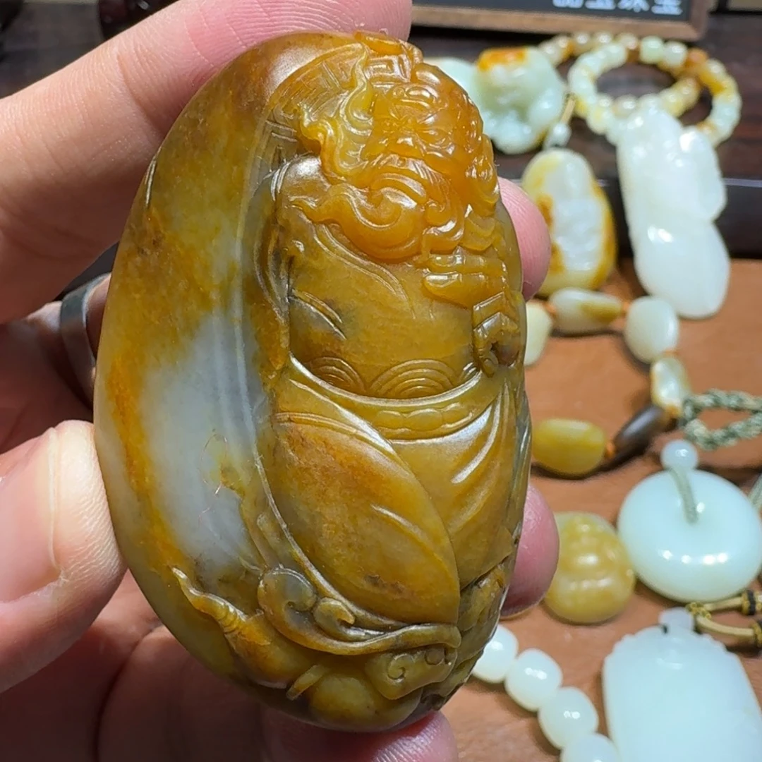 和田玉未镶嵌手串