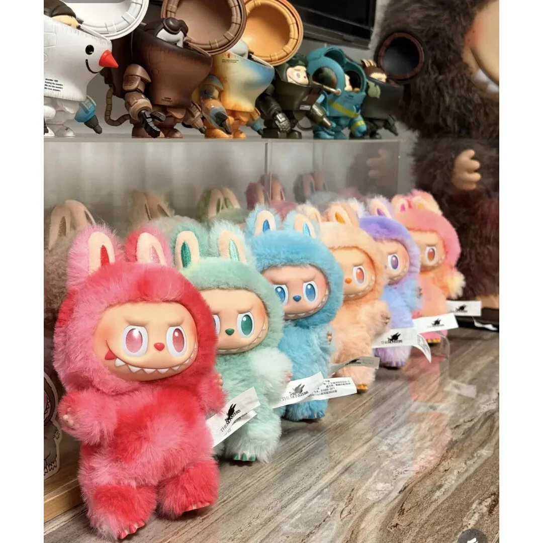 【国版】高质量3.0前方高能系列潮玩盲盒搪胶毛绒公仔