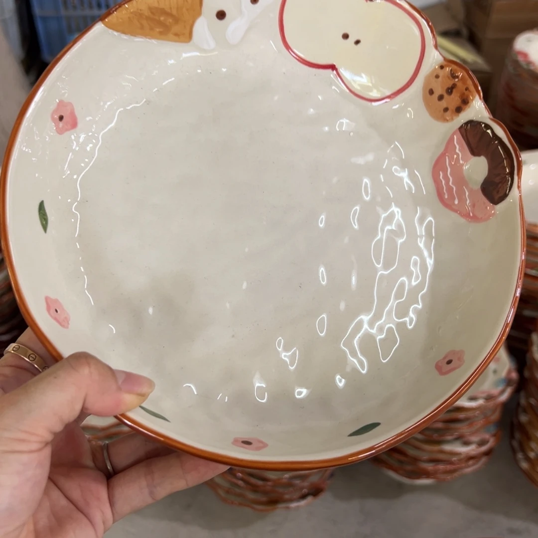 瓷高温陶瓷釉下彩微瑕！