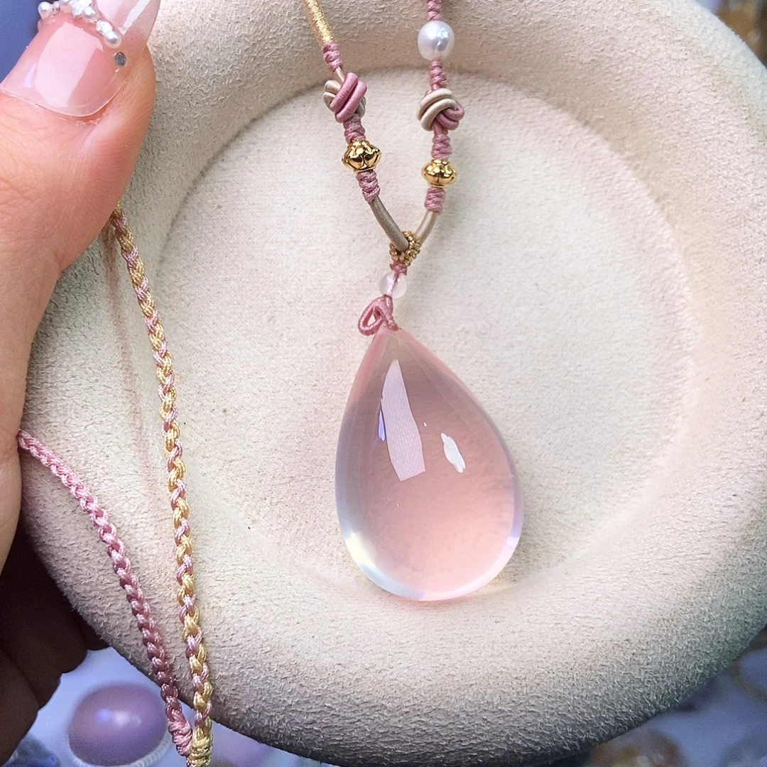 未镶嵌水晶吊坠(赠链)