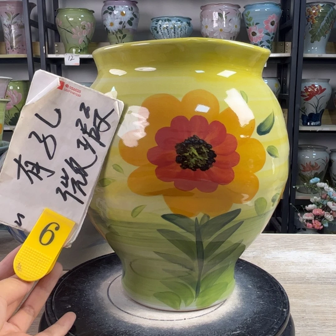 罐1tc景德镇陶瓷花盆