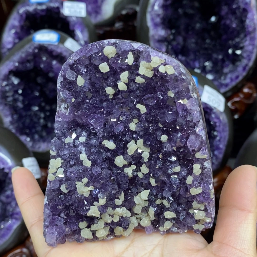 紫晶大型摆件（非配饰）未镶嵌莹