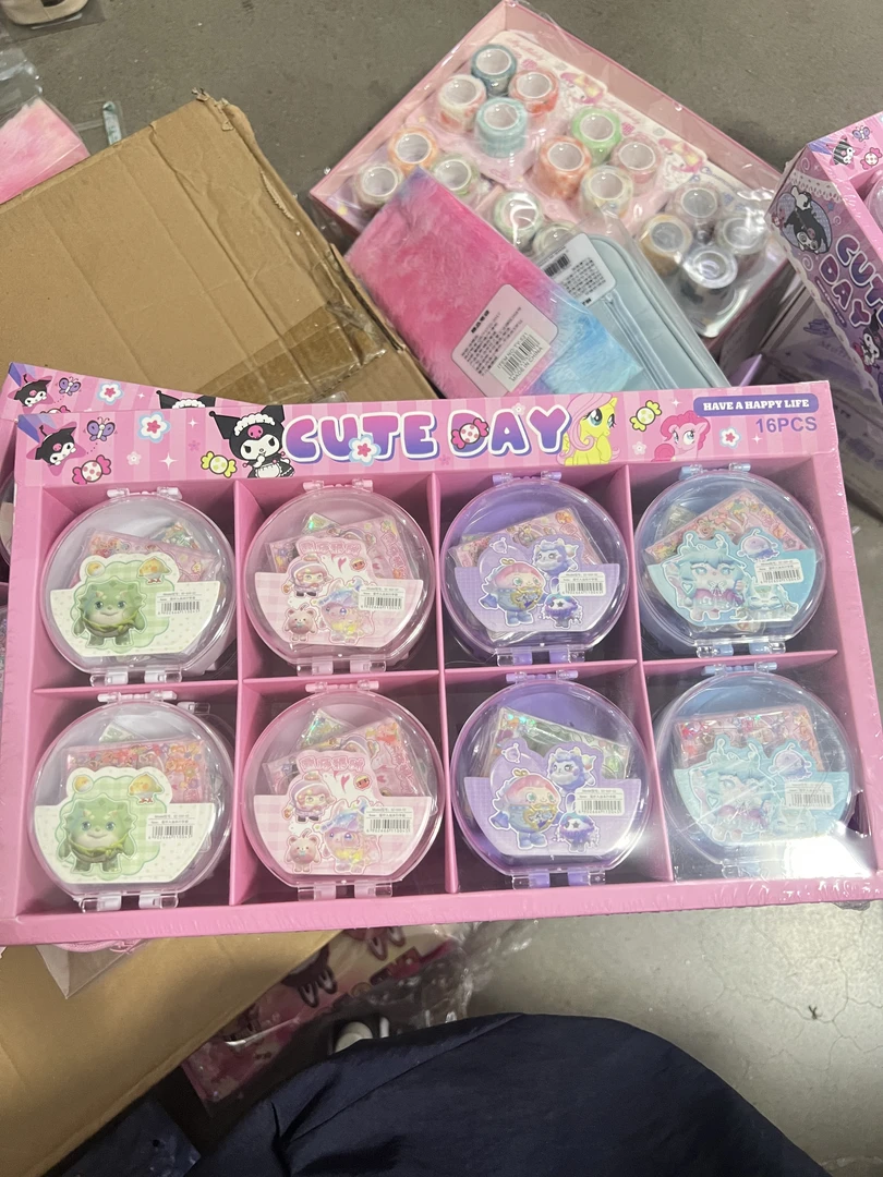 NM-069-01 卡通入油本行李箱小本套装【到手一盒16个】