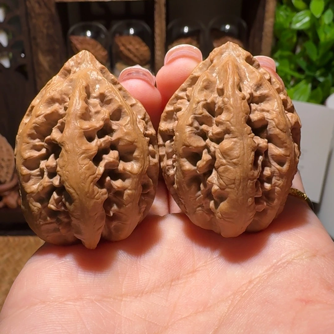 把件文玩核桃粗筋八棱塔