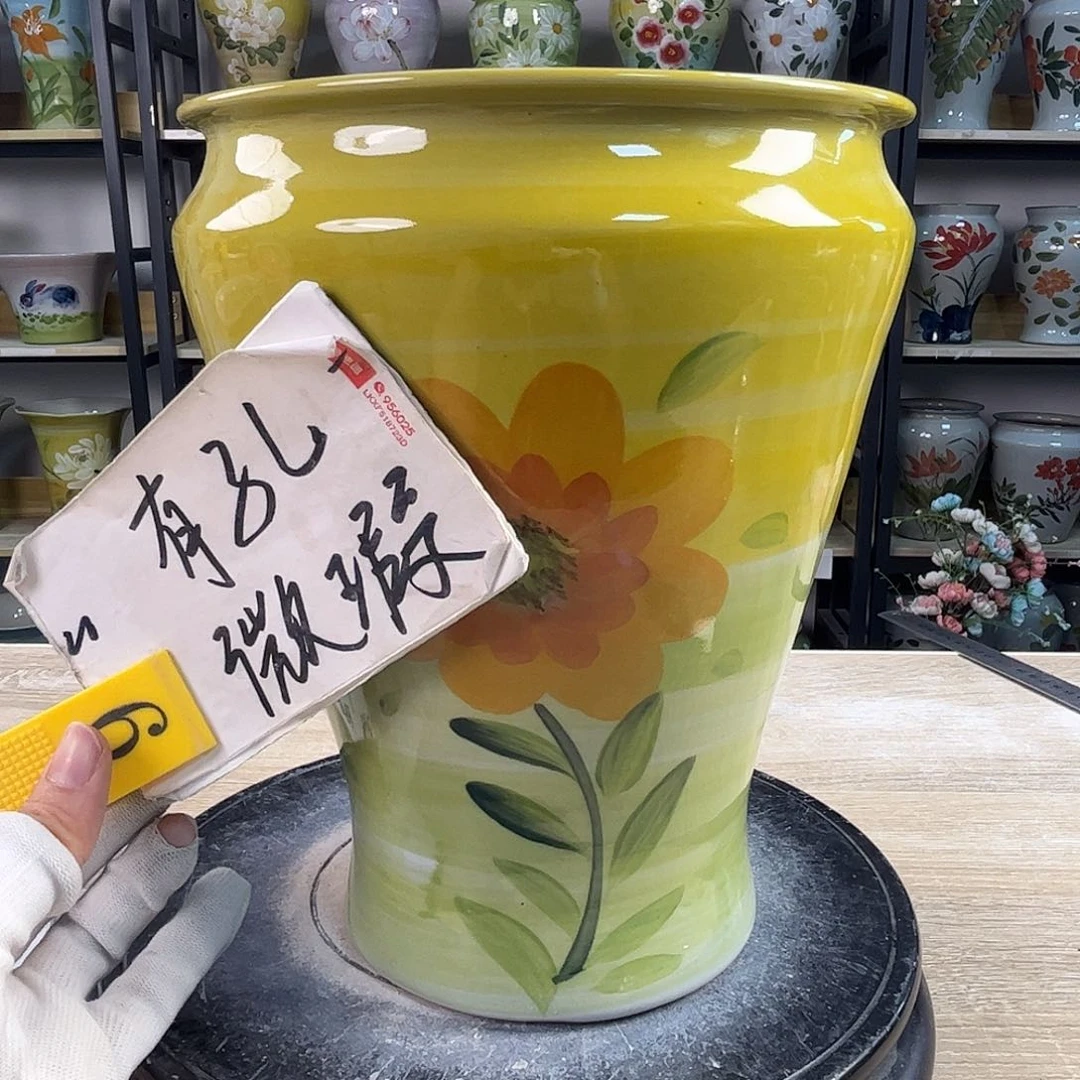 罐1tc景德镇陶瓷花盆