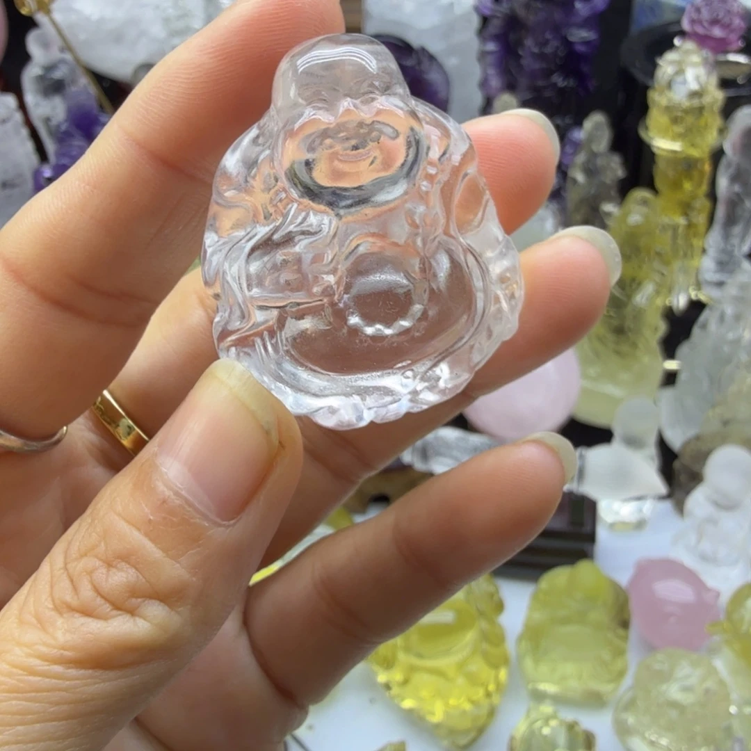 水晶未镶嵌珠宝半成品