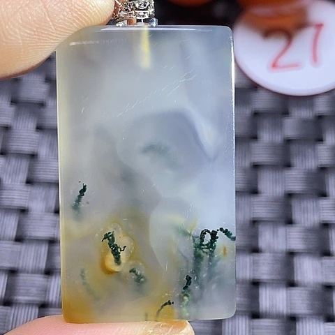 未镶嵌颈饰玛瑙/玉髓蔡*