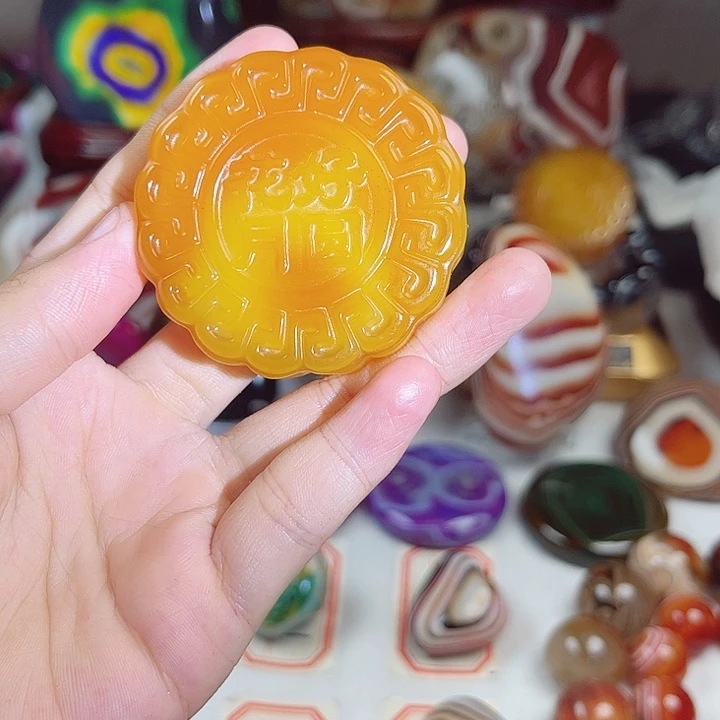玛瑙/玉髓未镶嵌耳饰