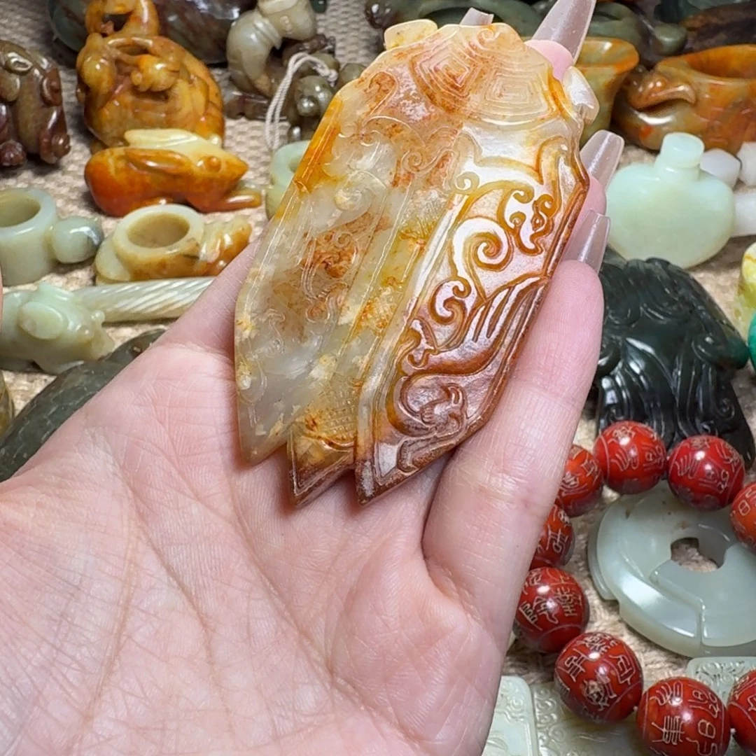 白玉菩提吊坠挂件