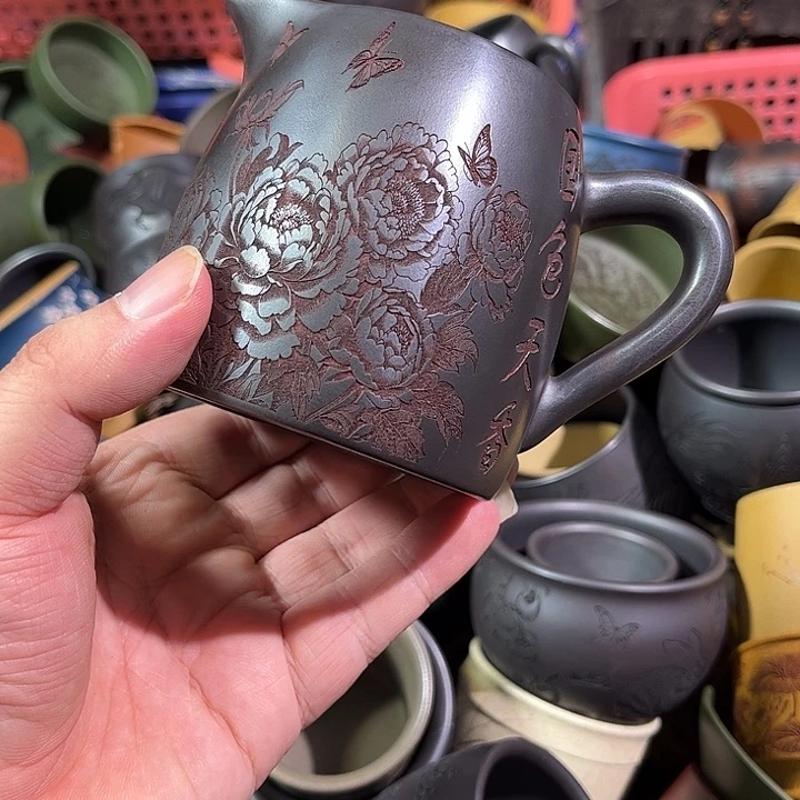 茶杯紫砂全手工紫砂主人杯