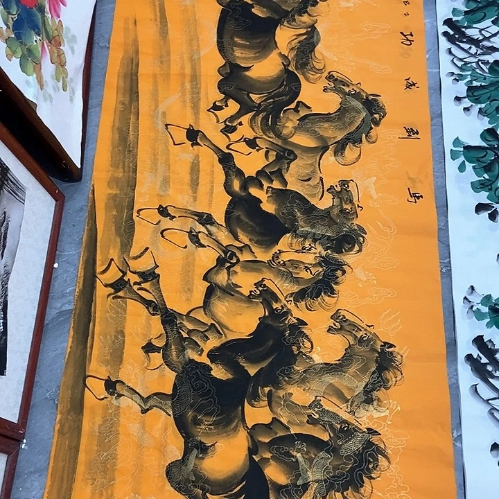 小周画廊的直播间