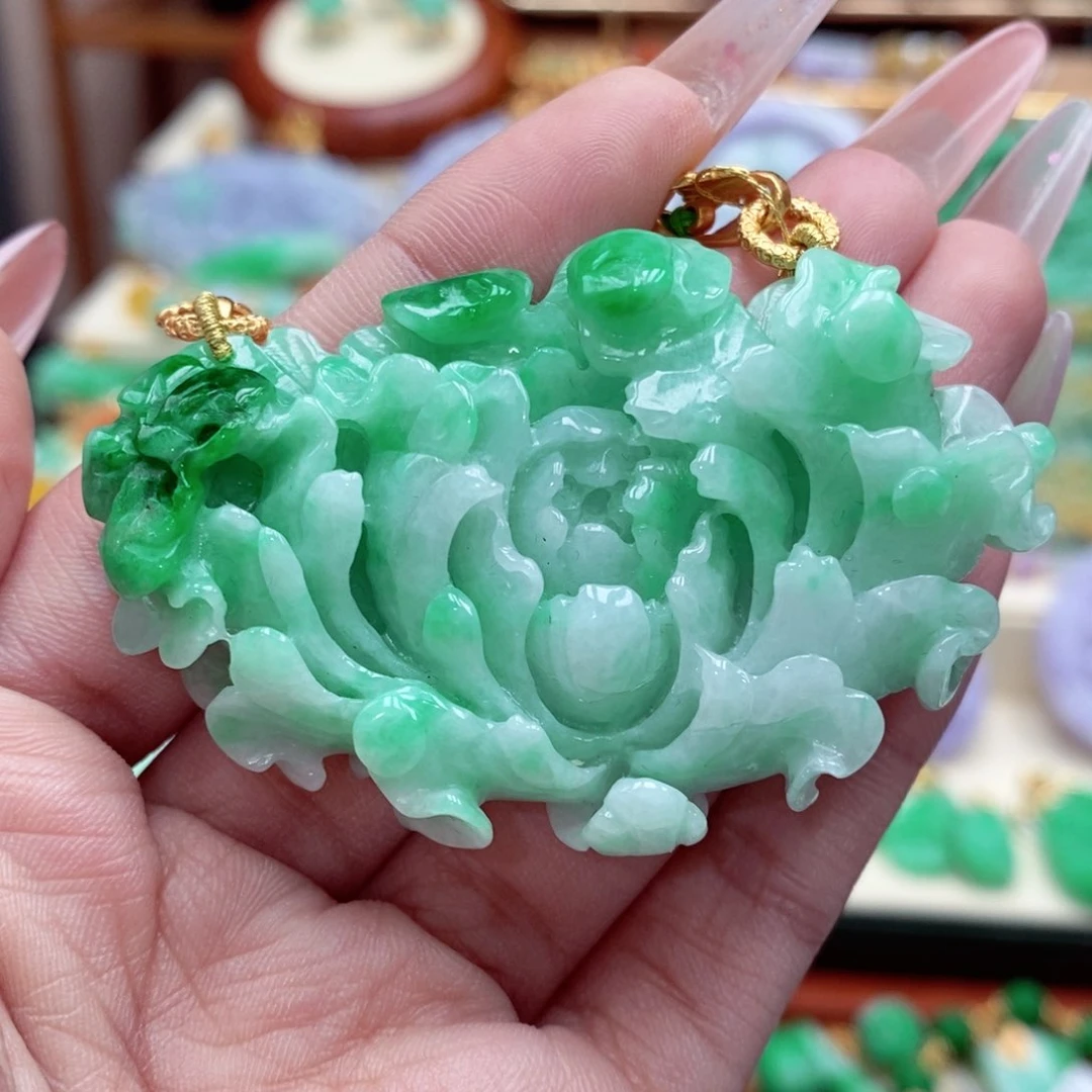 颈饰未镶嵌翡翠翡翠吊坠