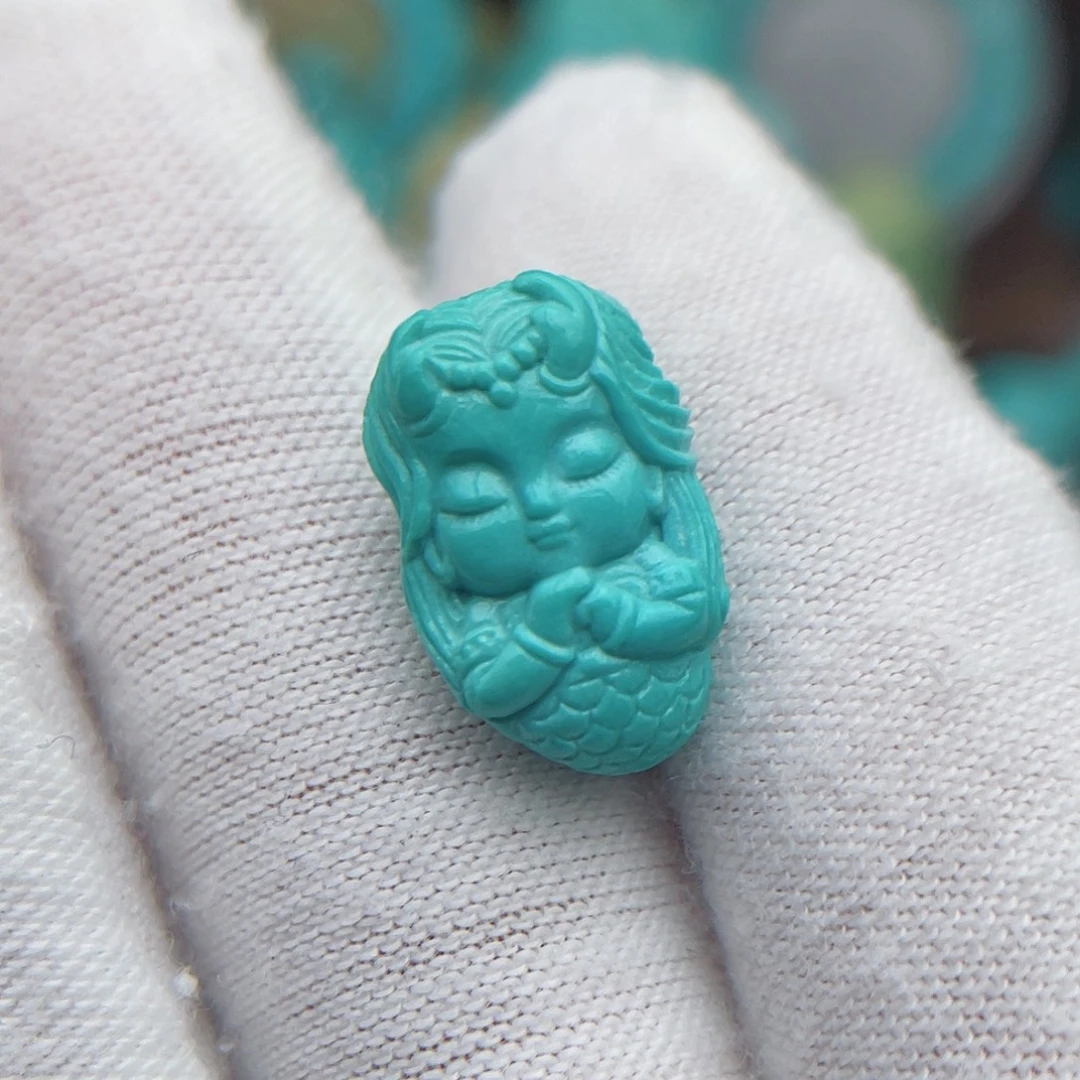 未镶嵌绿松石颈饰