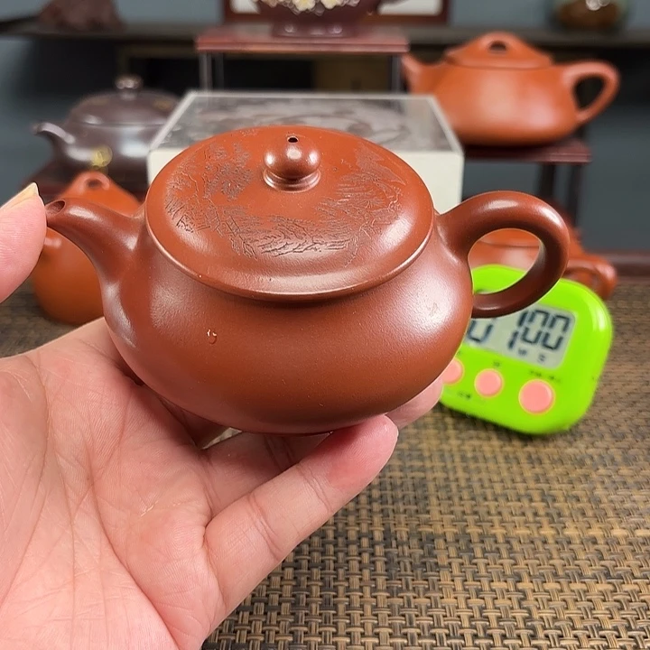 静***注茶壶紫砂宜兴原矿泥料手工紫砂壶