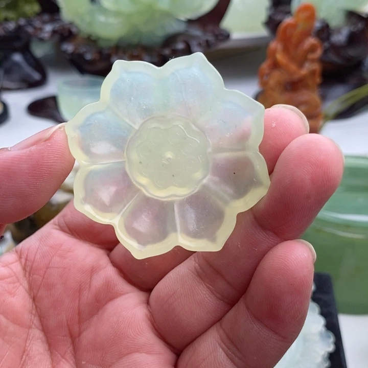 岫玉四大名玉香插未镶嵌