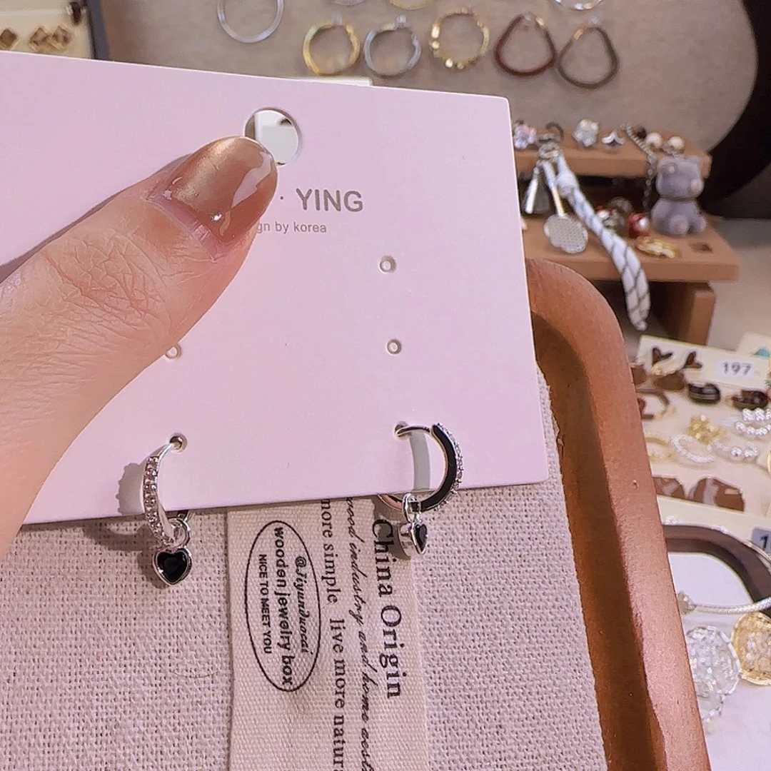 仿珍珠铜合金925银耳扣