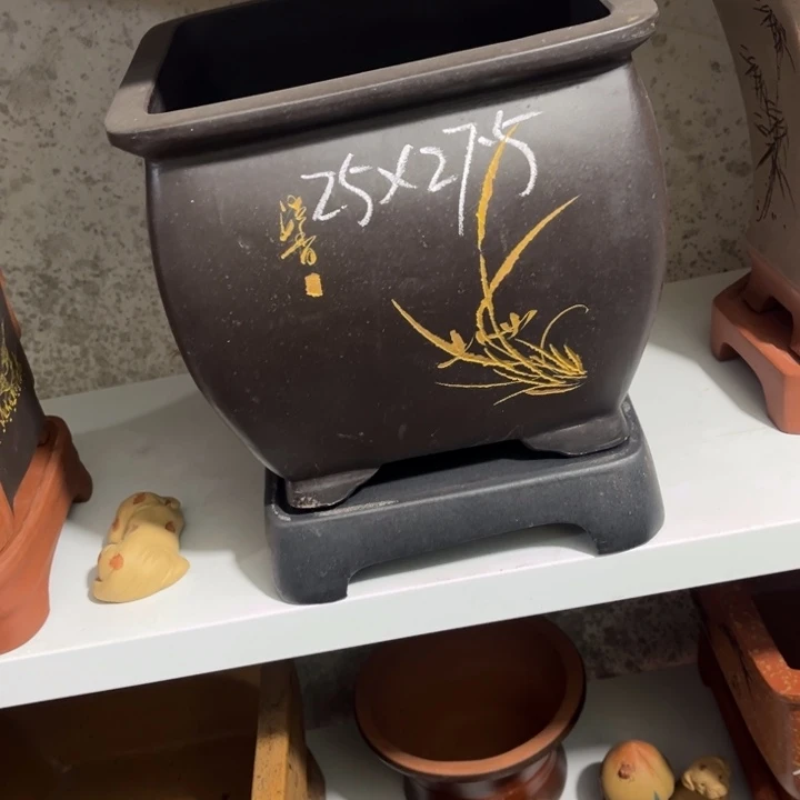 花盆紫砂紫砂花盆