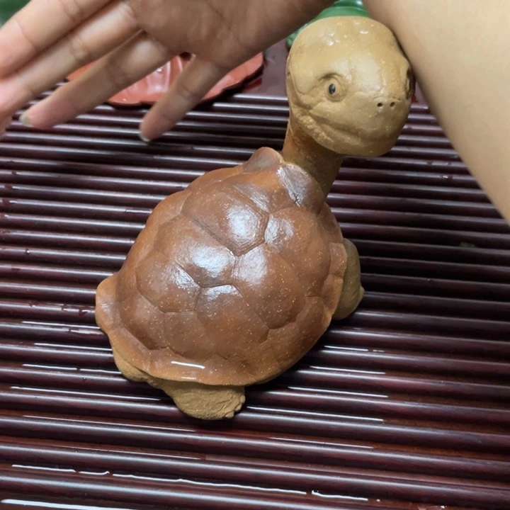 茶宠紫砂大号乌龟