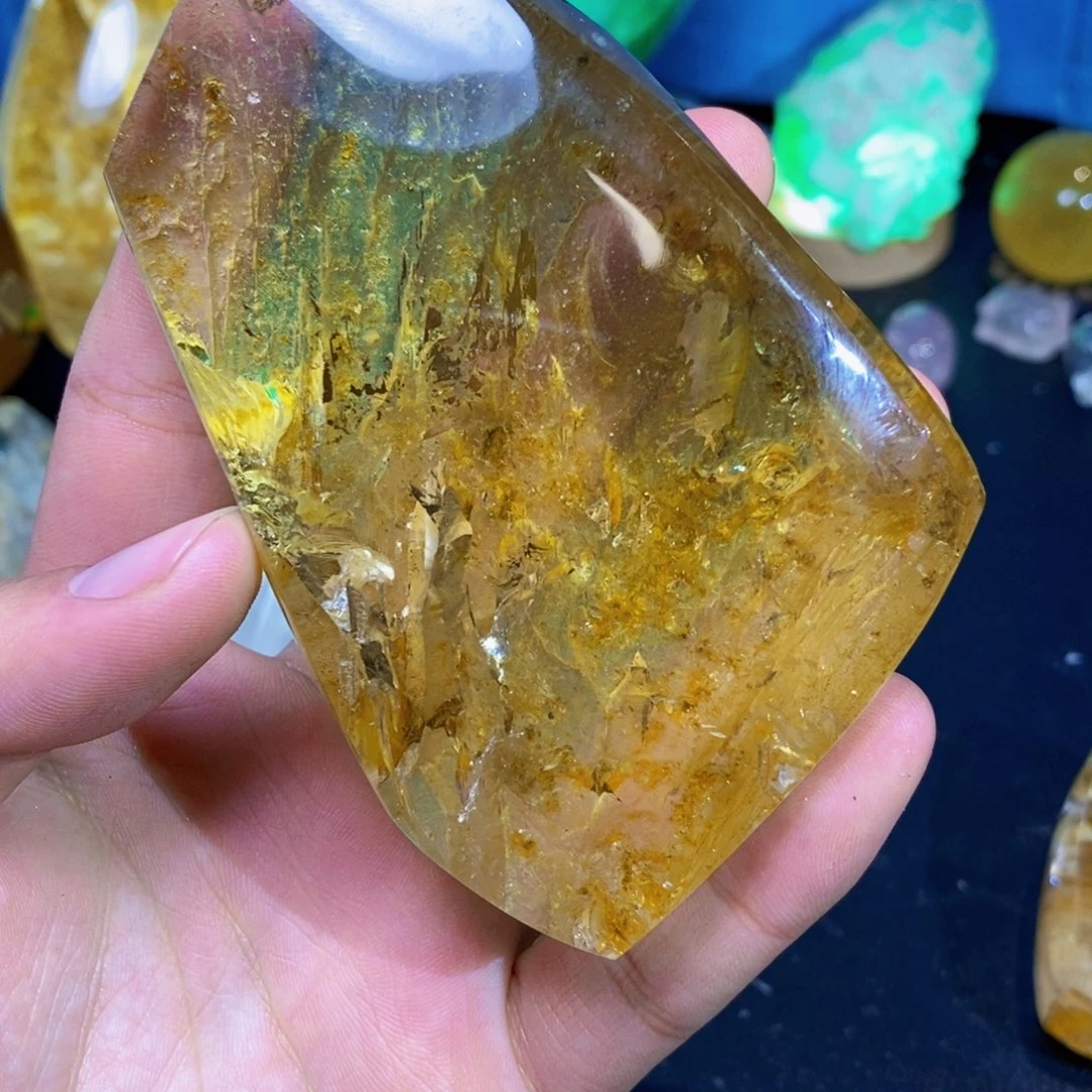 水晶天然水晶随形未镶嵌如*