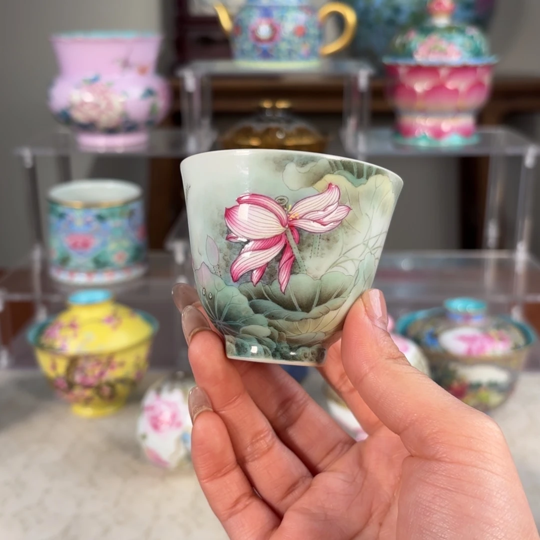 陶纯手工手绘 高端茶器