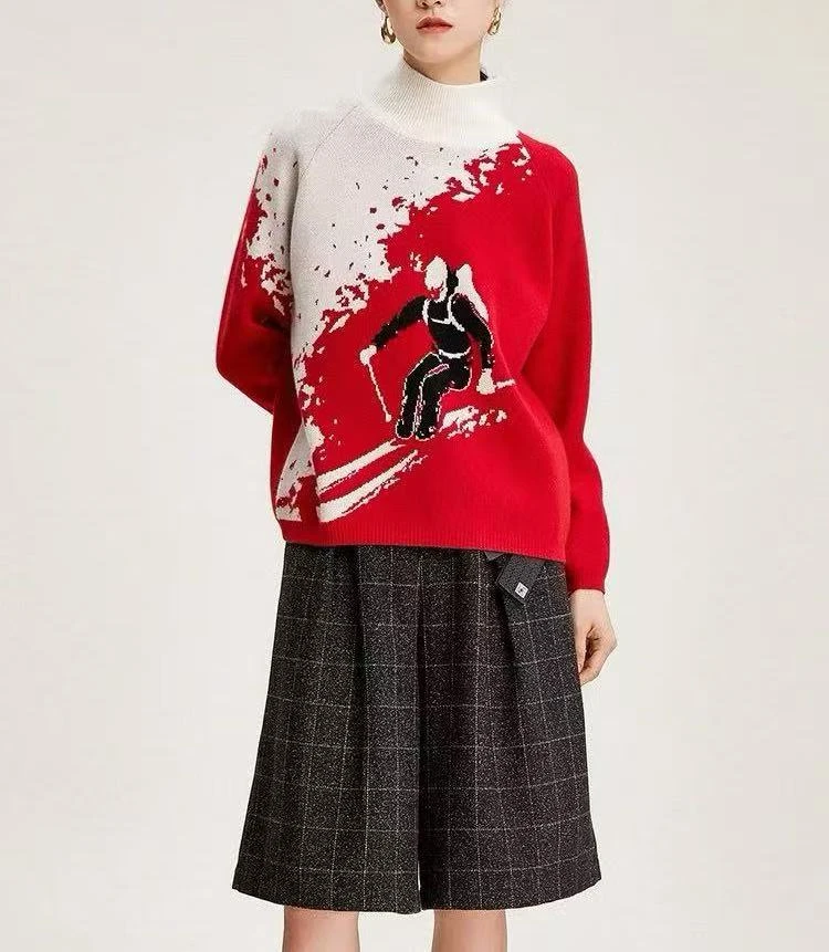 0164 GZ时尚百搭洋气针织毛衣