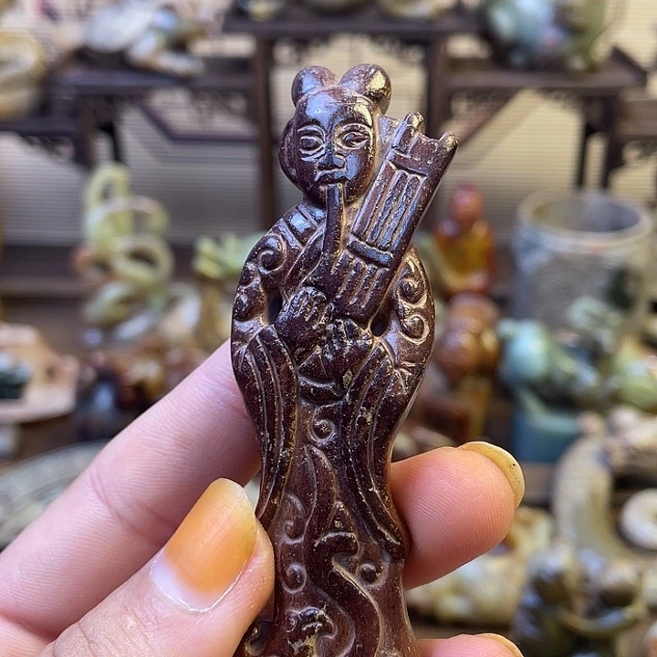 未镶嵌和田玉（糖玉）挂件