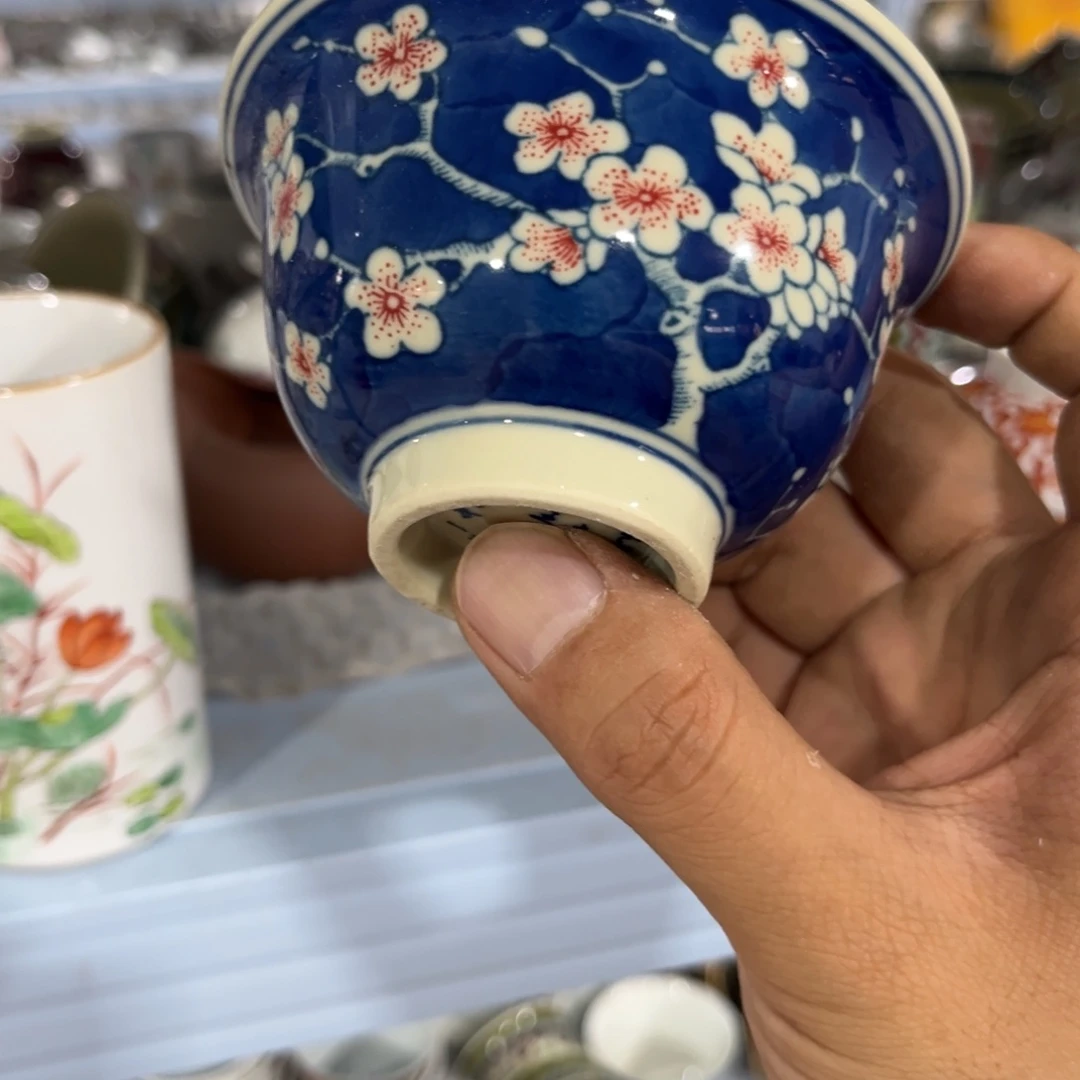 摆件摆件手绘瓷器全部处理了