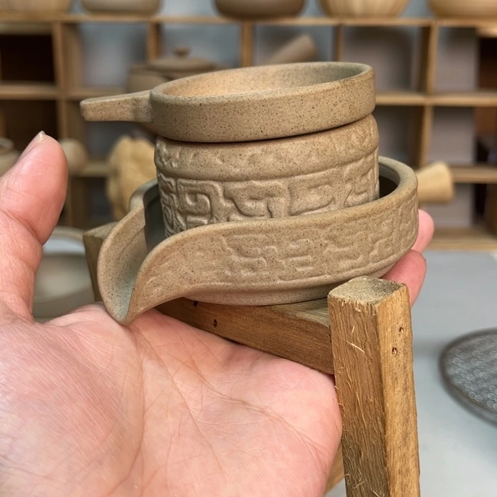 壶老段烧陶瓷茶器