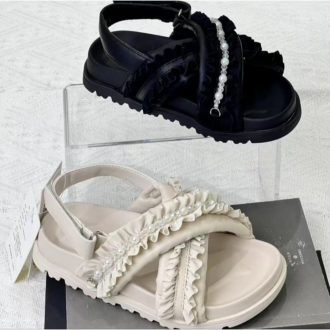 【新疆包邮】0828905 夏季儿童小皮凉鞋 节日厚底