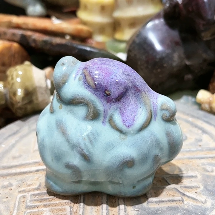 瓦当摆件摆件茶茶香