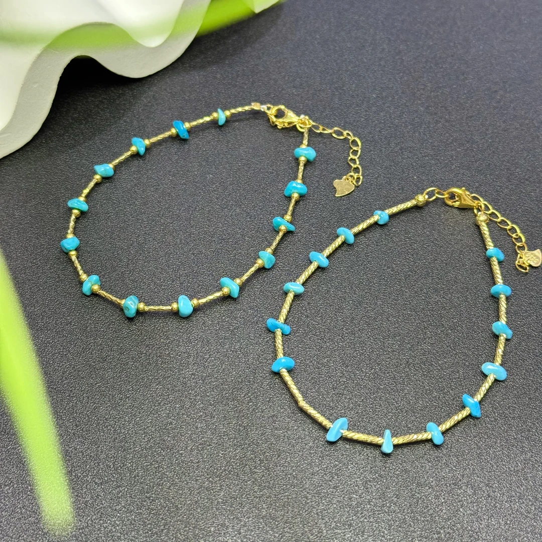 【618抢先购】绿松睡美人绿松石手串SCY4120665（多样性发其一）