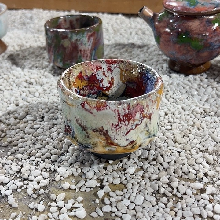 志野茶器茶杯 主人杯