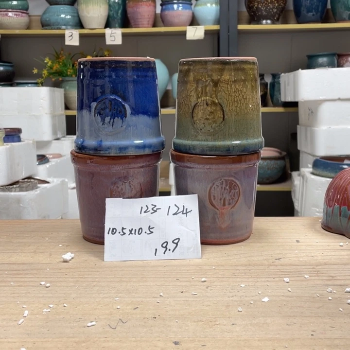 紫砂花盆多肉花盆微瑕124