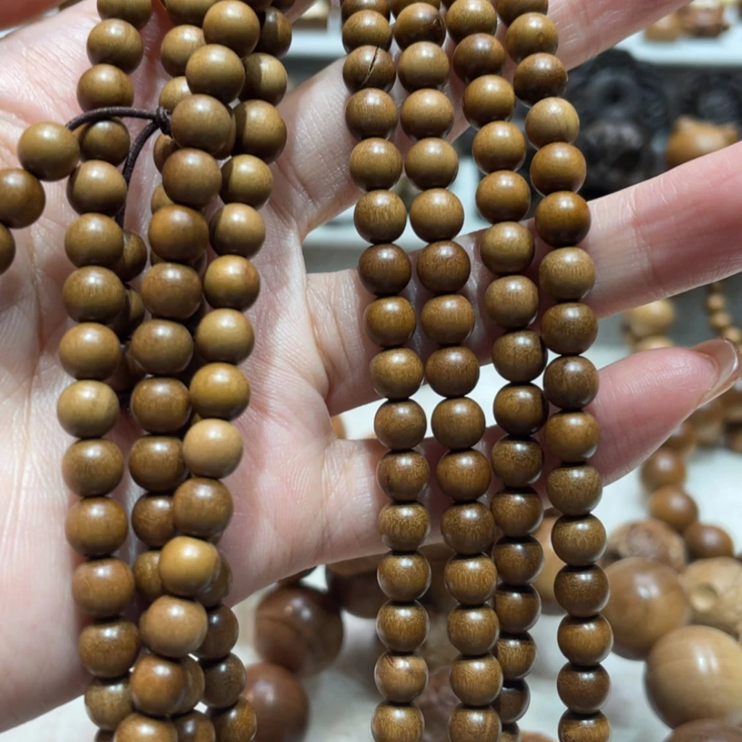 【闪购商品】檀香木吊坠0.6×108瑕疵随机发货一条