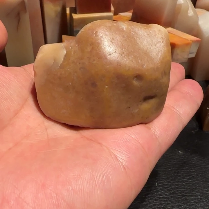 老挝石田黄原石，