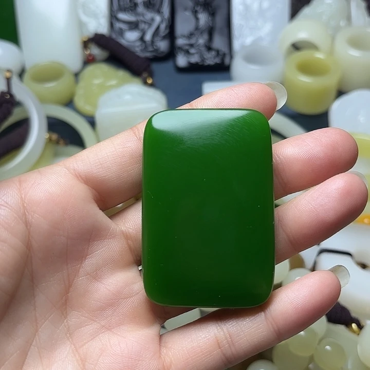 和田玉（糖玉）未镶嵌车挂