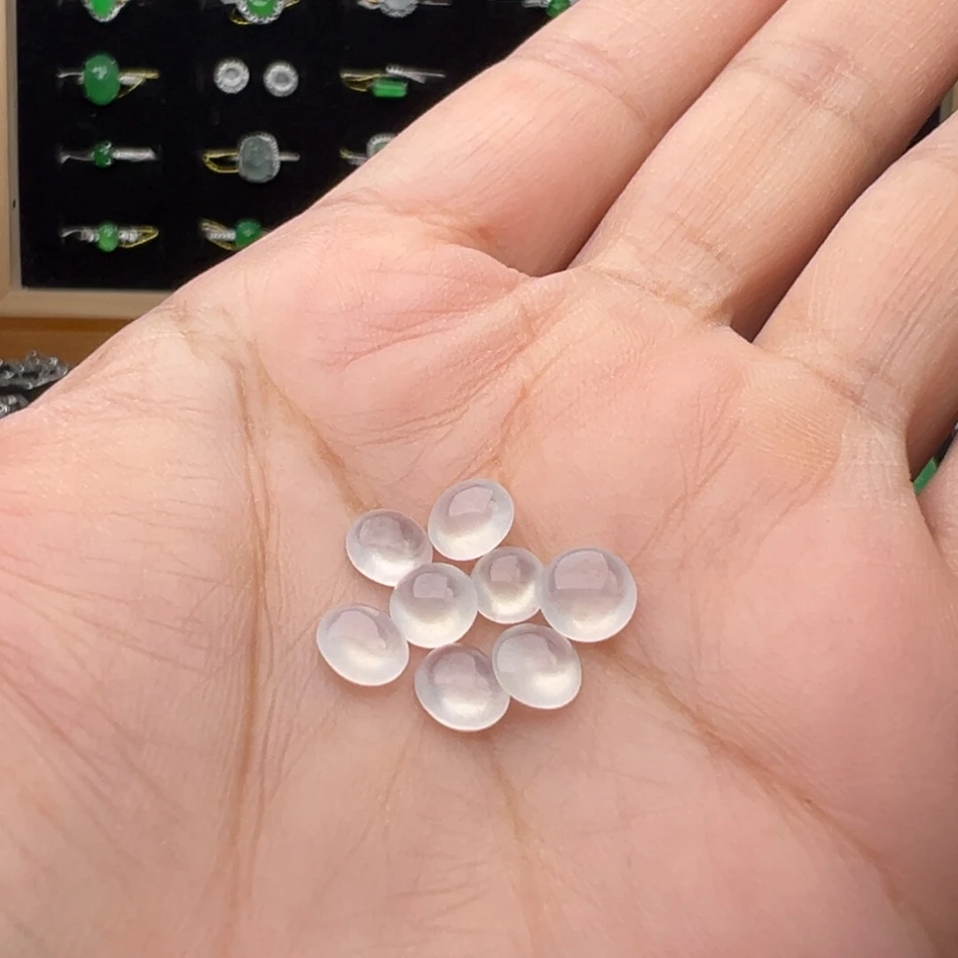 翡翠未镶嵌颈饰蛋5.8