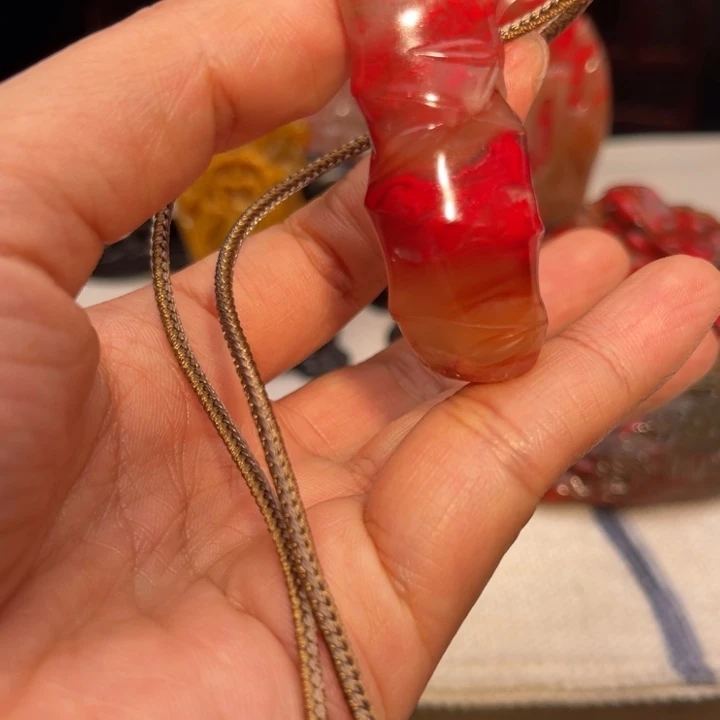 巴林鸡血石靖*巴林鸡血石鸡血石