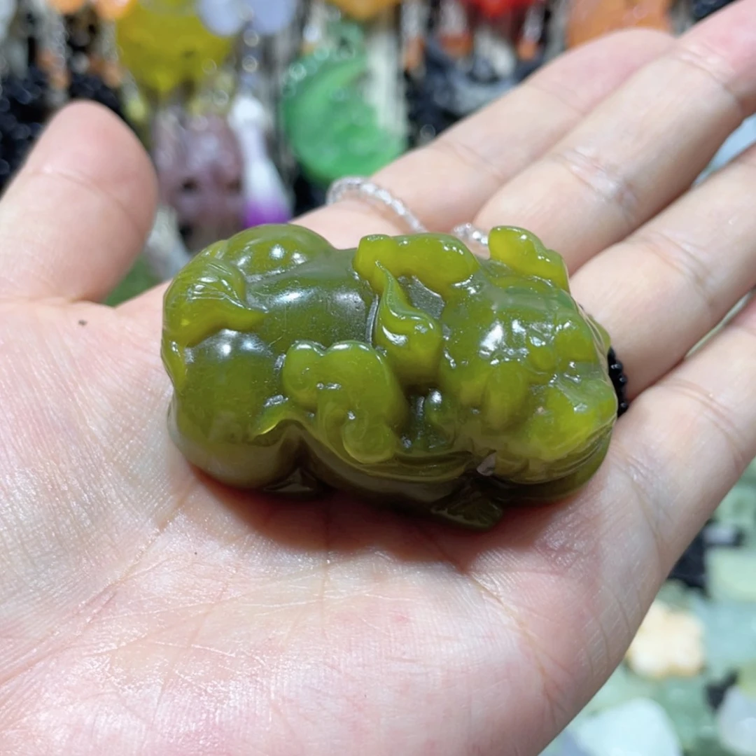 【闪购商品】未镶嵌岫玉颈饰70手把