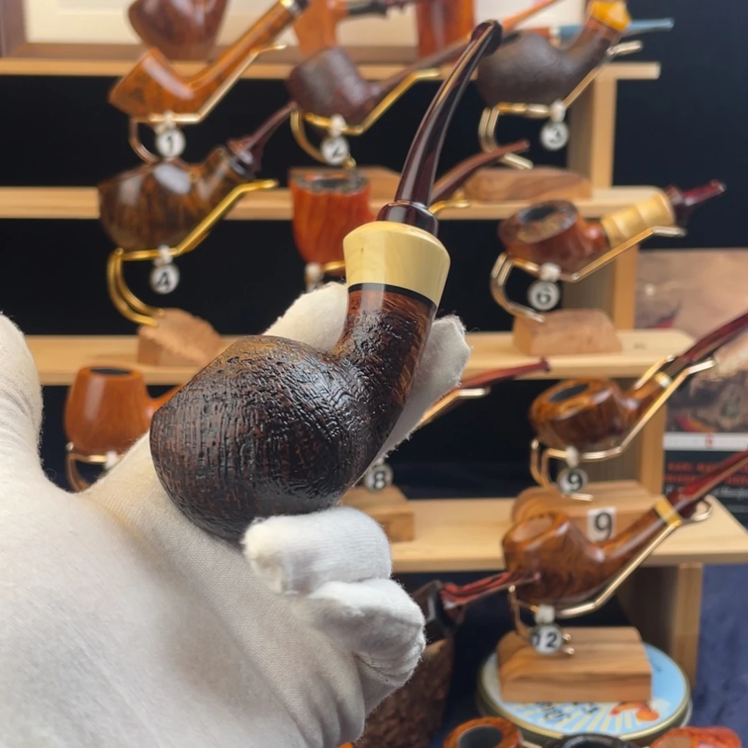 石楠木手工烟斗丹麦蛋