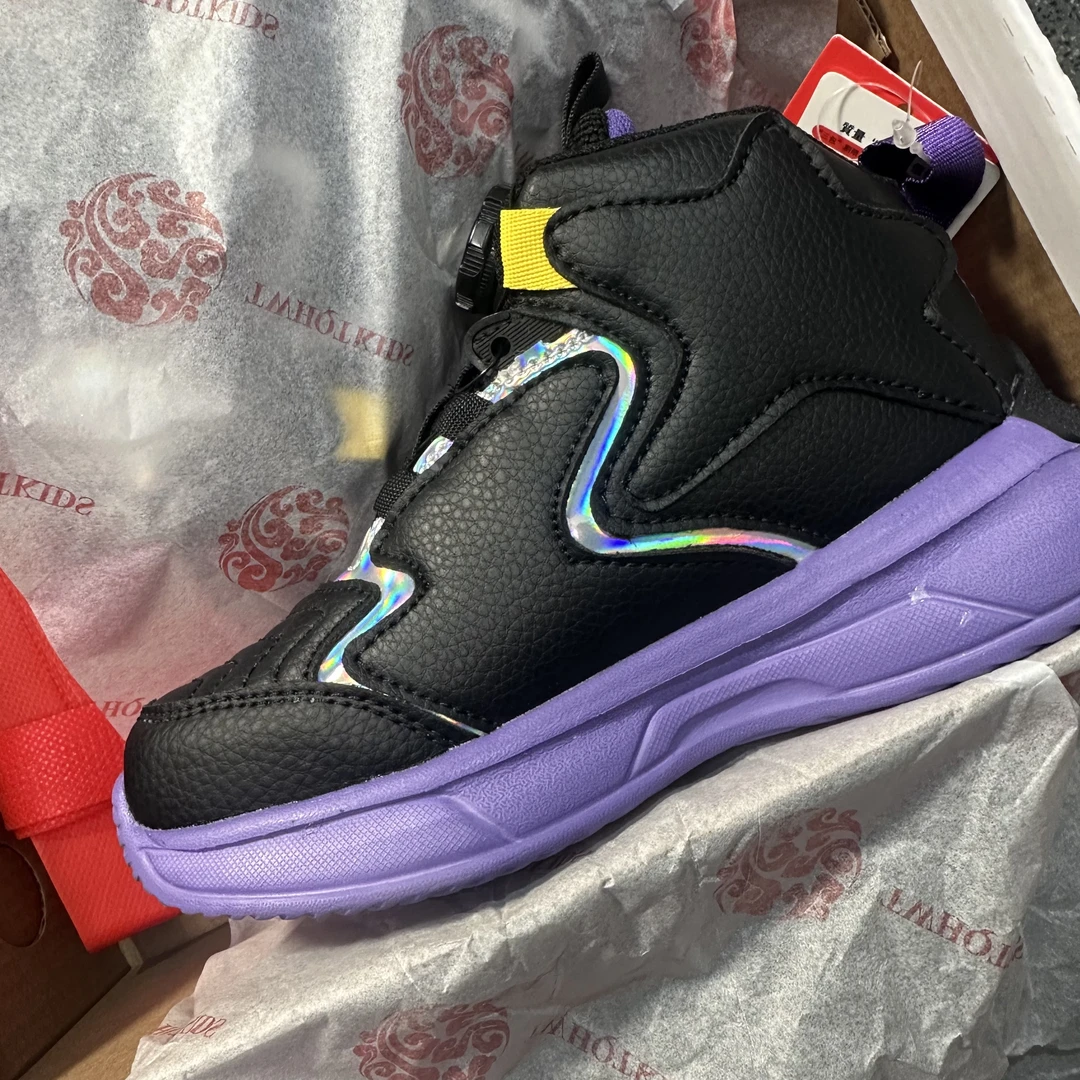 【26-38码】男童鞋运动男孩大童时尚百搭旋转纽扣中大童老爹鞋817